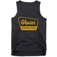 Glacier National Park Vintage Inspired Sign Graphic Tank Top