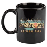 Glacier National Park 11oz C Handle Ceramic Mug