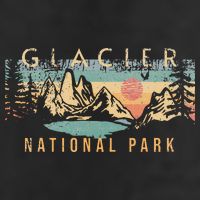 Glacier National Park 11oz C Handle Ceramic Mug