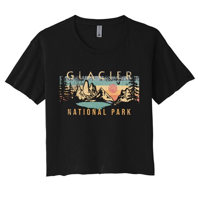 Glacier National Park Crop Top