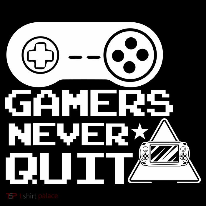 Gamers Never Quit Zip Tote Bag
