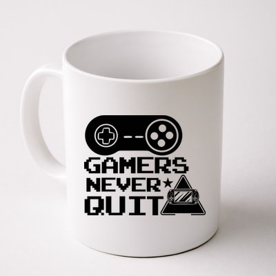 Gamers Never Quit Mug