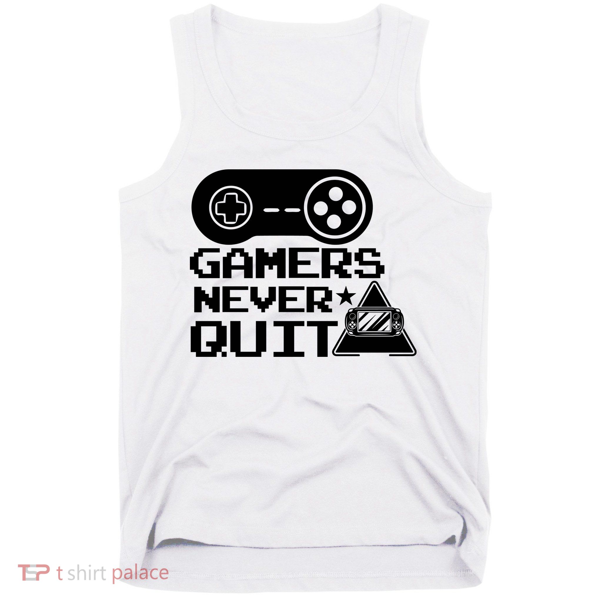 Gamers Never Quit Tank Top