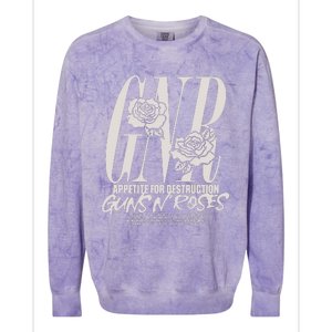 G.Uns N R.Oses Appetite Tracks Colorblast Crewneck Sweatshirt