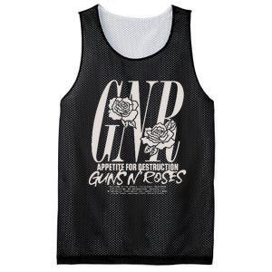 G.Uns N R.Oses Appetite Tracks Mesh Reversible Basketball Jersey Tank