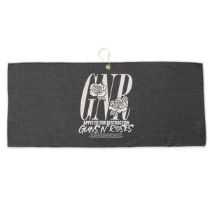 G.Uns N R.Oses Appetite Tracks Large Microfiber Waffle Golf Towel