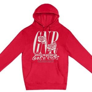 G.Uns N R.Oses Appetite Tracks Premium Pullover Hoodie