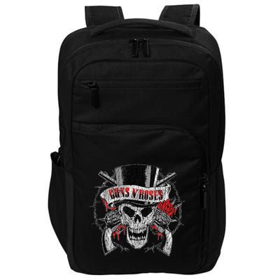 G.U.N.S N R.O.S.E.S Top Hat Skull Impact Tech Backpack