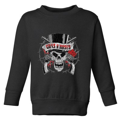 G.U.N.S N R.O.S.E.S Top Hat Skull Toddler Sweatshirt
