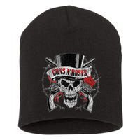 G.U.N.S N R.O.S.E.S Top Hat Skull Short Acrylic Beanie