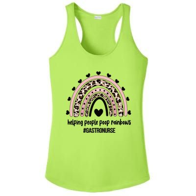 Gastro Nurse Rainbow Gastroenterology Nurse Endoscopy Nurse Cool Gift Ladies PosiCharge Competitor Racerback Tank