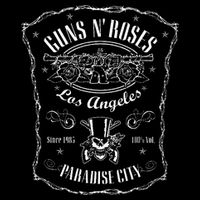 G.Uns N Roses Paradise Label Baby Bodysuit