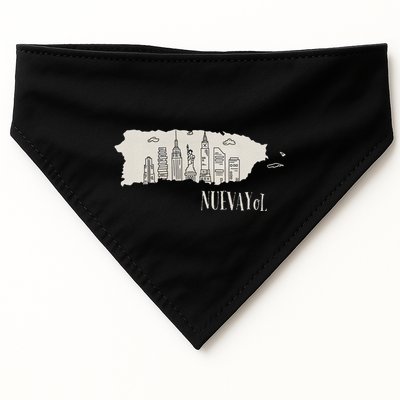 Graphic Nuevayol Retro Styles Nuevayol Name Personalized USA-Made Doggie Bandana