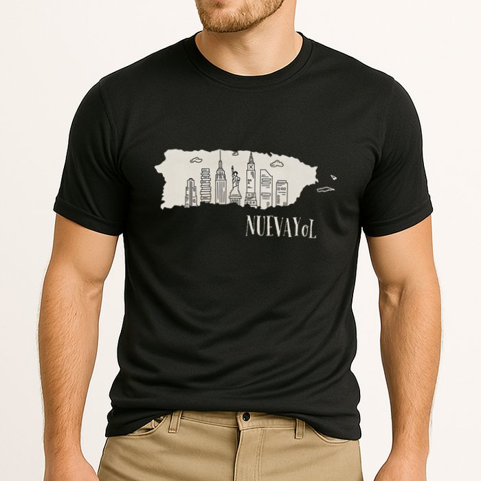 Graphic Nuevayol Retro Styles Nuevayol Name Personalized Performance Shirt