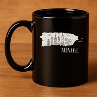 Graphic Nuevayol Retro Styles Nuevayol Name Personalized 11oz C Handle Ceramic Mug