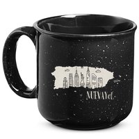 Graphic Nuevayol Retro Styles Nuevayol Name Personalized 15oz Campfire Ceramic Mug