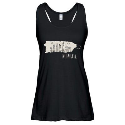 Graphic Nuevayol Retro Styles Nuevayol Name Personalized Ladies Essential Flowy Tank