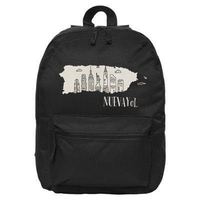 Graphic Nuevayol Retro Styles Nuevayol Name Personalized 16 in Basic Backpack