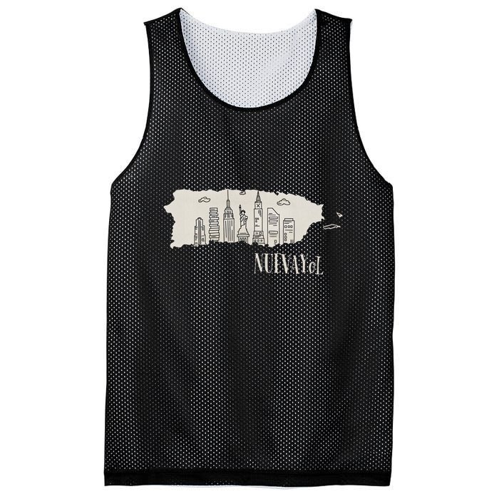 Graphic Nuevayol Retro Styles Nuevayol Name Personalized Mesh Reversible Basketball Jersey Tank