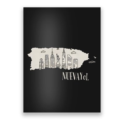 Graphic Nuevayol Retro Styles Nuevayol Name Personalized Poster