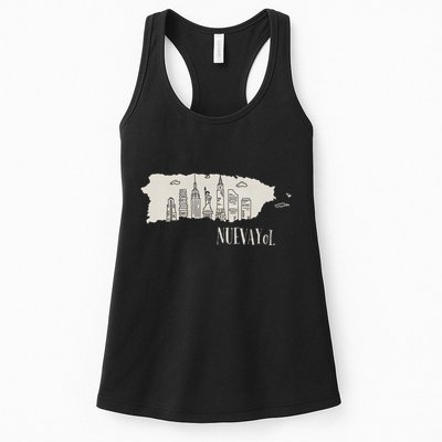 Graphic Nuevayol Retro Styles Nuevayol Name Personalized Womens Tank Top