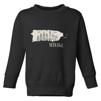 Graphic Nuevayol Retro Styles Nuevayol Name Personalized Toddler Sweatshirt