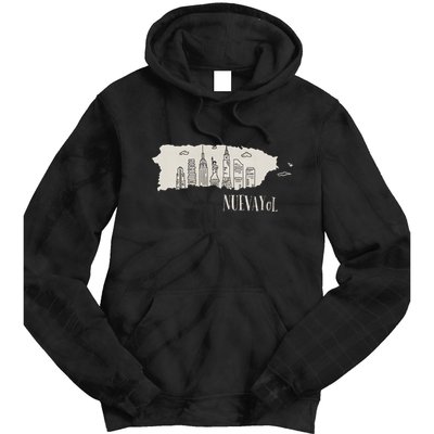 Graphic Nuevayol Retro Styles Nuevayol Name Personalized Tie Dye Hoodie