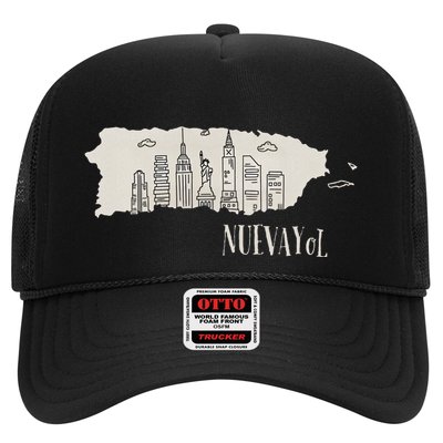 Graphic Nuevayol Retro Styles Nuevayol Name Personalized Trucker Hat