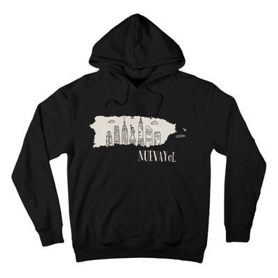 Graphic Nuevayol Retro Styles Nuevayol Name Personalized Tall Hoodie