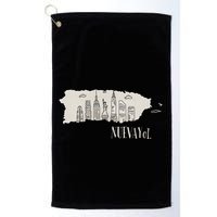 Graphic Nuevayol Retro Styles Nuevayol Name Personalized Golf Towel