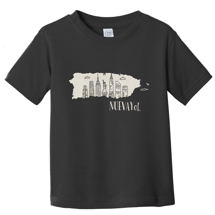 Graphic Nuevayol Retro Styles Nuevayol Name Personalized Toddler T-Shirt