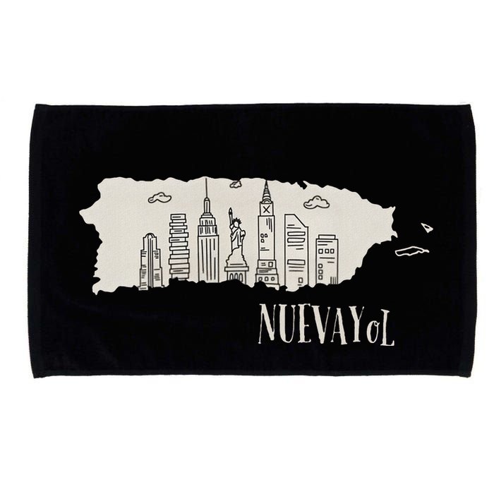 Graphic Nuevayol Retro Styles Nuevayol Name Personalized Microfiber Hand Towel