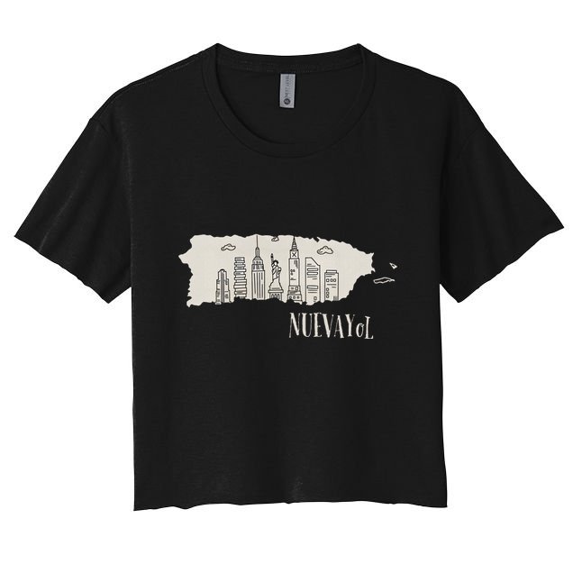 Graphic Nuevayol Retro Styles Nuevayol Name Personalized Crop Top