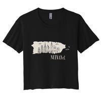 Graphic Nuevayol Retro Styles Nuevayol Name Personalized Crop Top