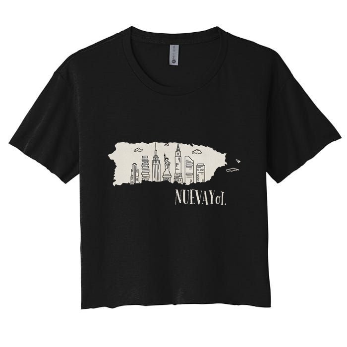 Graphic Nuevayol Retro Styles Nuevayol Name Personalized Crop Top