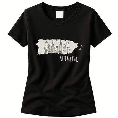 Graphic Nuevayol Retro Styles Nuevayol Name Personalized Womens T-Shirt