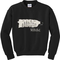 Graphic Nuevayol Retro Styles Nuevayol Name Personalized Kids Sweatshirt