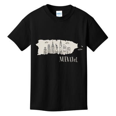 Graphic Nuevayol Retro Styles Nuevayol Name Personalized Kids T-Shirt