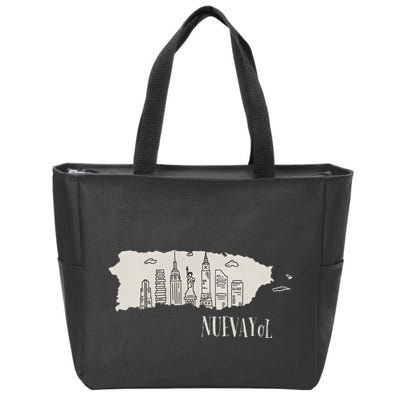 Graphic Nuevayol Retro Styles Nuevayol Name Personalized Zip Tote Bag