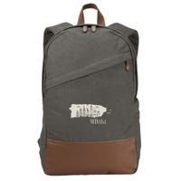 Graphic Nuevayol Retro Styles Nuevayol Name Personalized Cotton Canvas Backpack