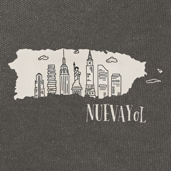 Graphic Nuevayol Retro Styles Nuevayol Name Personalized Cotton Canvas Backpack