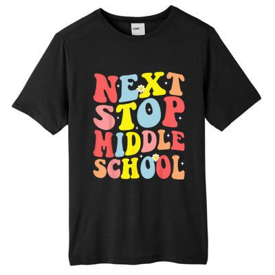 Groovy Next Stop Middle School Elementary School Graduation Tall Fusion ChromaSoft Performance T-Shirt