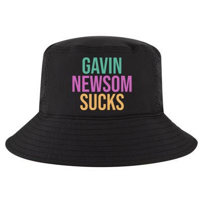 Gavin Newsom Sucks Cool Comfort Performance Bucket Hat