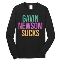 Gavin Newsom Sucks Long Sleeve Shirt