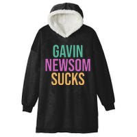 Gavin Newsom Sucks Hooded Wearable Blanket