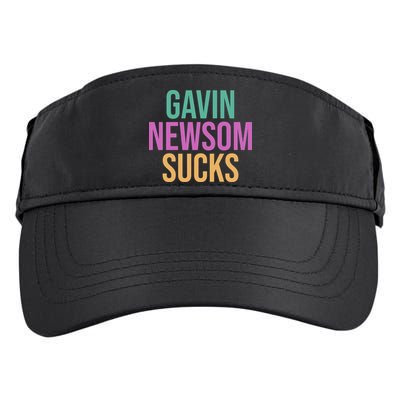 Gavin Newsom Sucks Adult Drive Performance Visor