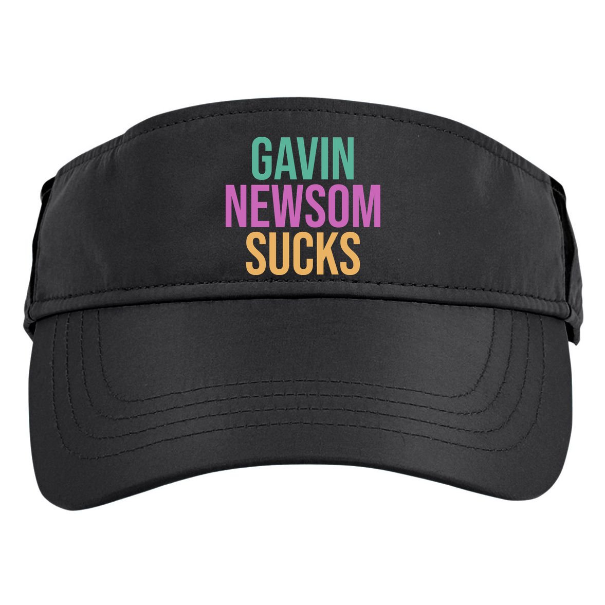 Gavin Newsom Sucks Adult Drive Performance Visor