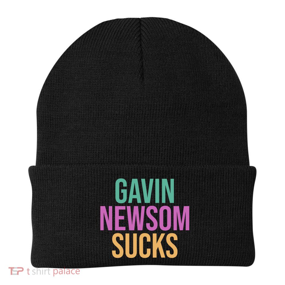 Gavin Newsom Sucks Beanie