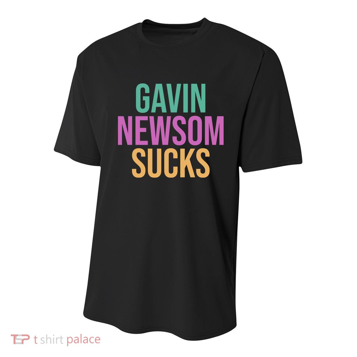 Gavin Newsom Sucks Youth Performance Sprint T-Shirt
