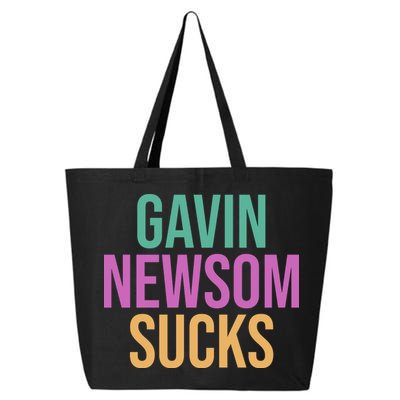 Gavin Newsom Sucks 25L Jumbo Tote